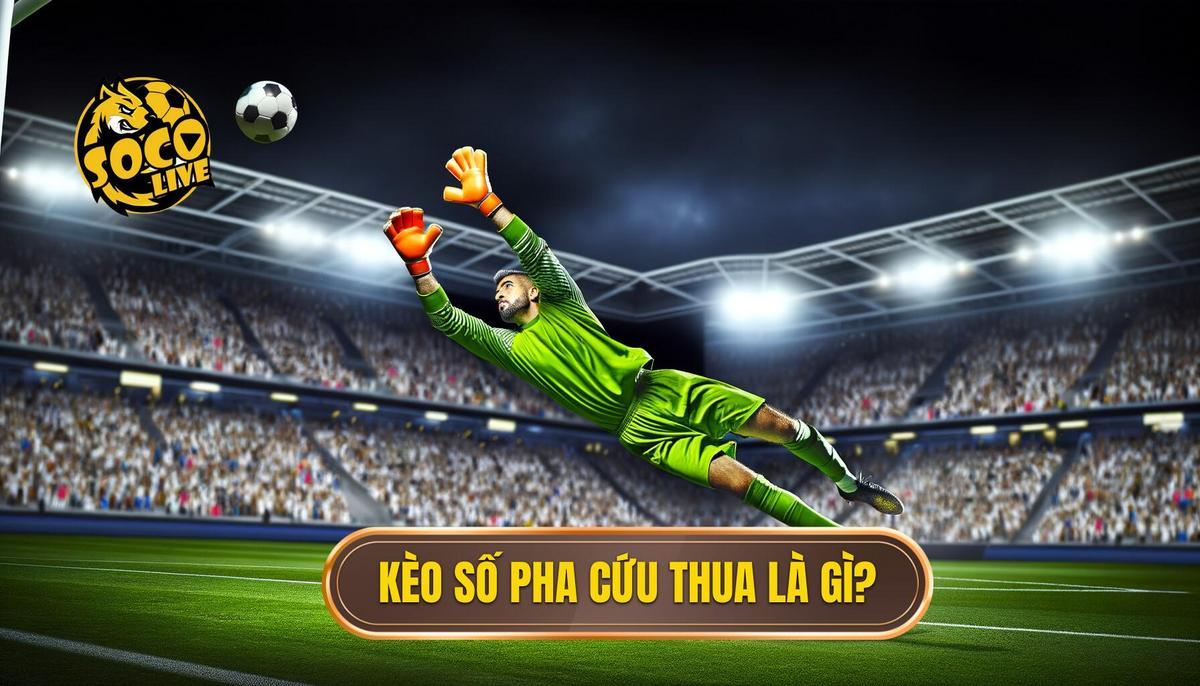Kèo cược số pha cứu thua của thủ môn là gì