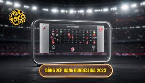 Bảng xếp hạng Bundesliga 2025