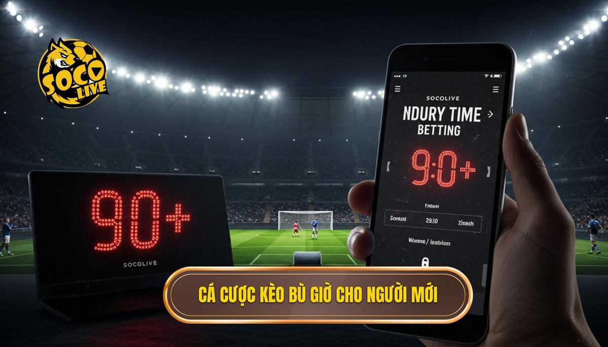 Cá cược kèo bù giờ cho người mới 