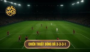 Chiến thuật bóng đá 3-3-3-1